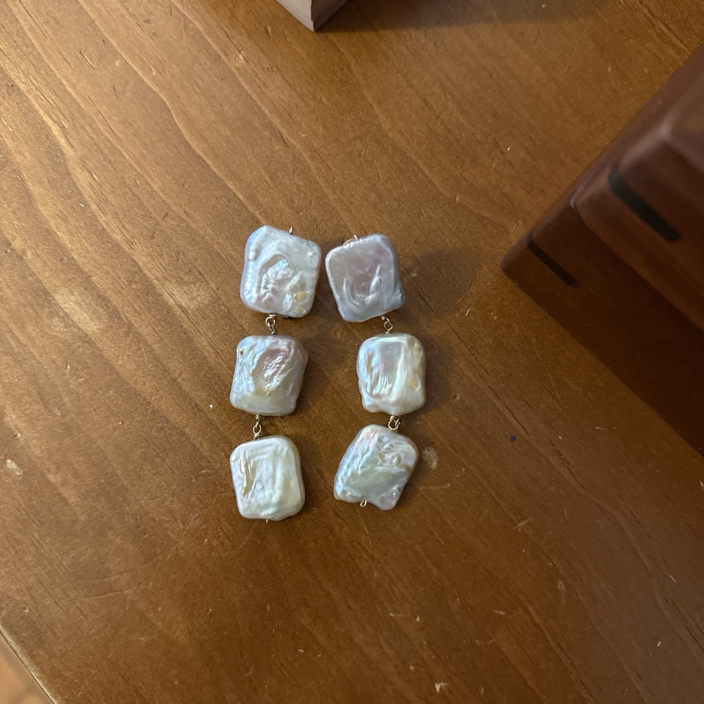 Mother Of Pearl Earrings